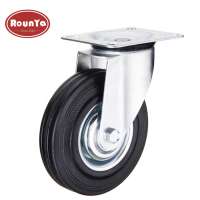 Light duty swivel castor wheel industrial multipurpose trolley caster wheel 80-250mm dia wheel